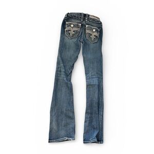 Rock Revival Cecily Blue Boot Cut Jeans